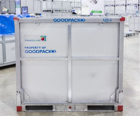 empty goodpack metal boxes|goodpack log in.